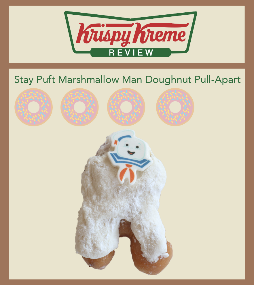 Stay Puft Marshmallow Man Doughnut Pull-Apart